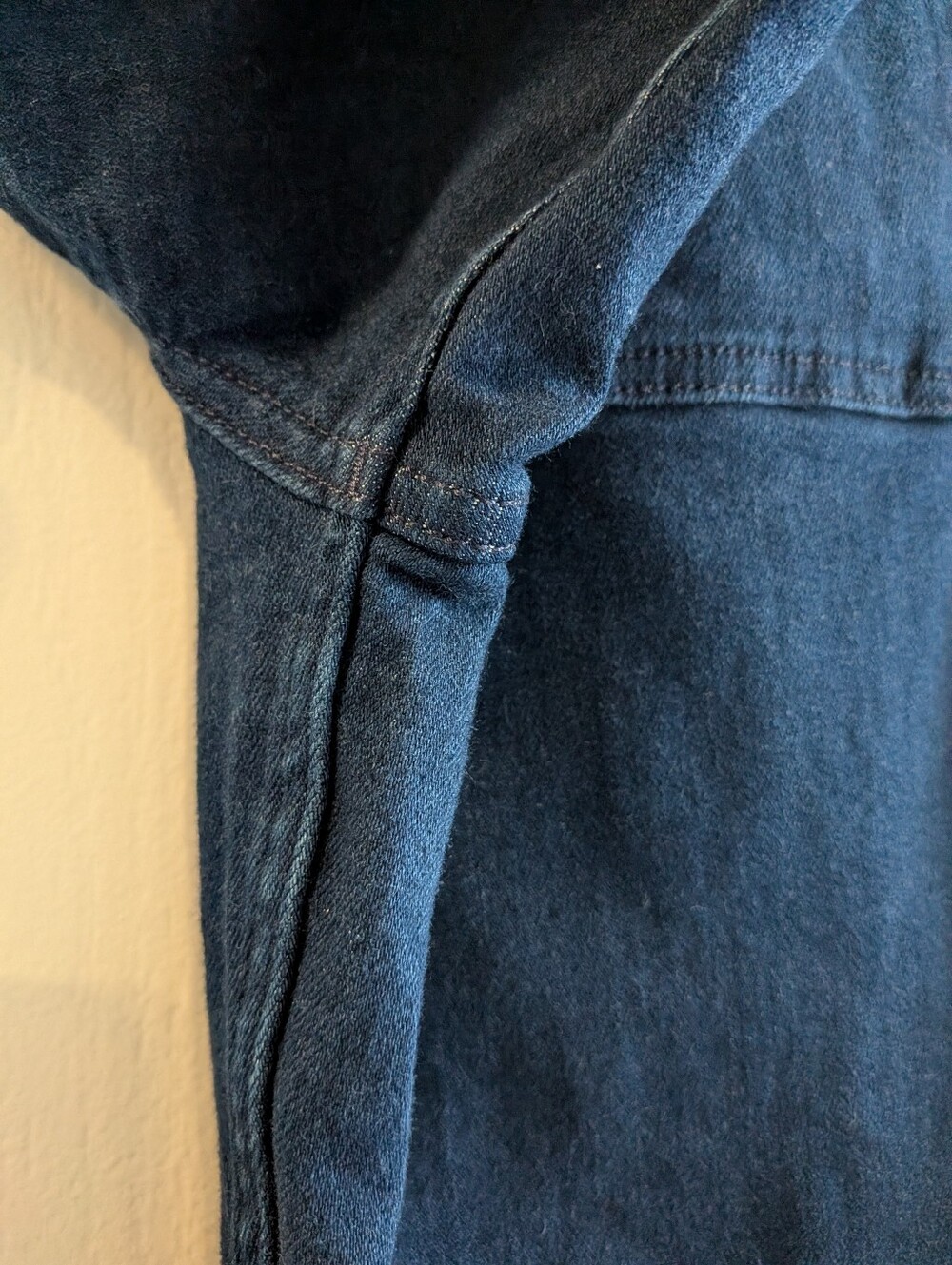 Anthropologie Maeve Colette Scallop Hem Crop Wide Leg Jeans Dark Wash Size 28P - Picture 11 of 14